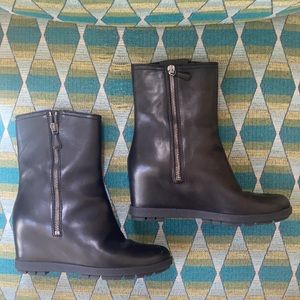 Prada leather wedge 36 - US 5.5